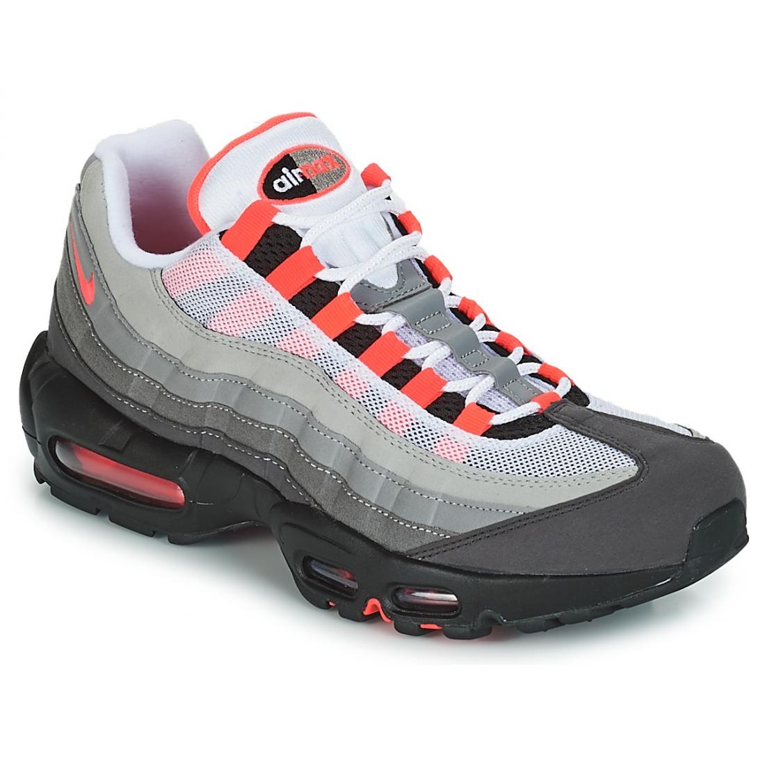 air max 95 blanche bleu rouge
