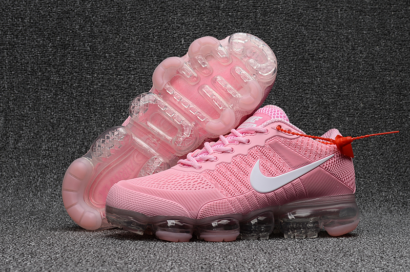 vapormax blanche et rose