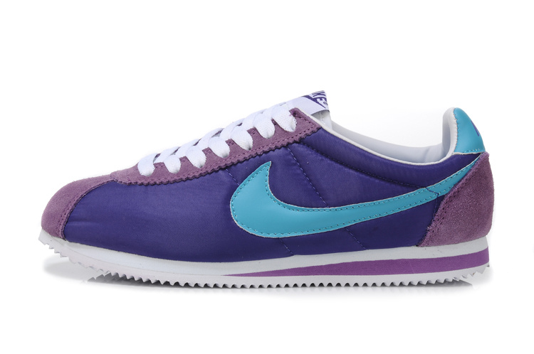 nike cortez violet