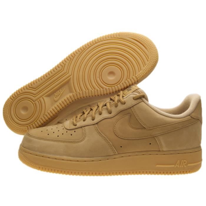 nike air force 1 homme marron